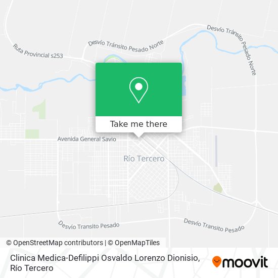 Mapa de Clinica Medica-Defilippi Osvaldo Lorenzo Dionisio