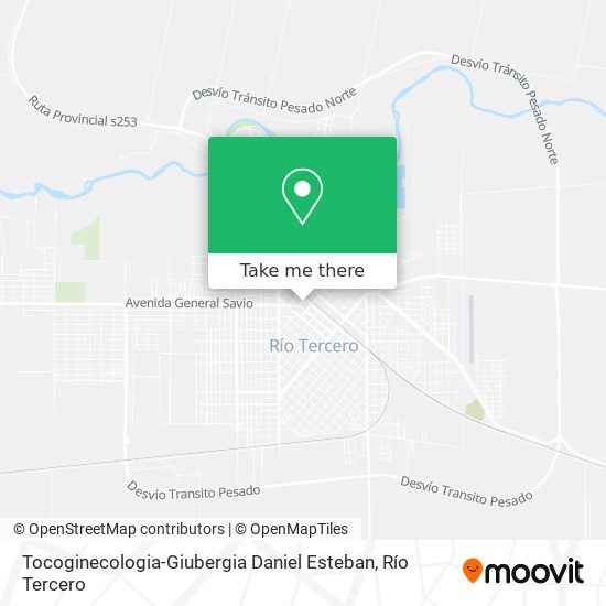 Tocoginecologia-Giubergia Daniel Esteban map