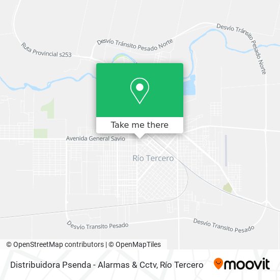 Distribuidora Psenda - Alarmas & Cctv map