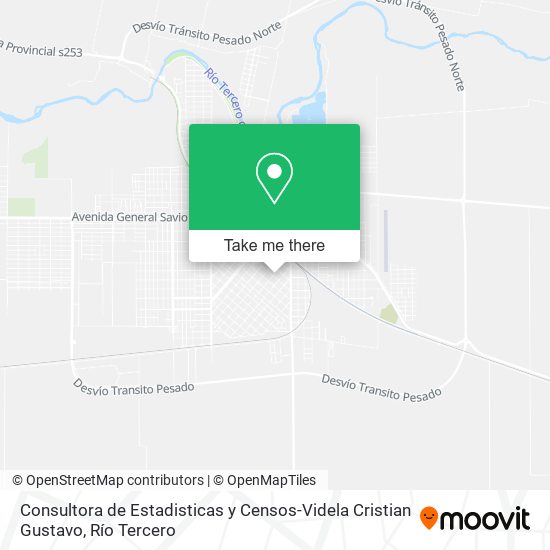 Consultora de Estadisticas y Censos-Videla Cristian Gustavo map