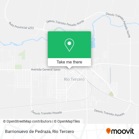 Barrionuevo de Pedraza map