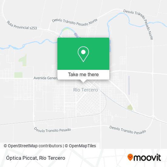 Óptica Piccat map