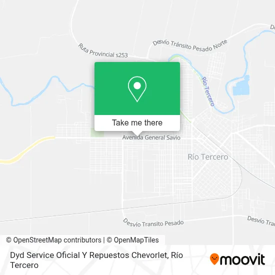 Dyd Service Oficial Y Repuestos Chevorlet map