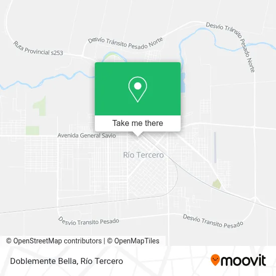 Doblemente Bella map