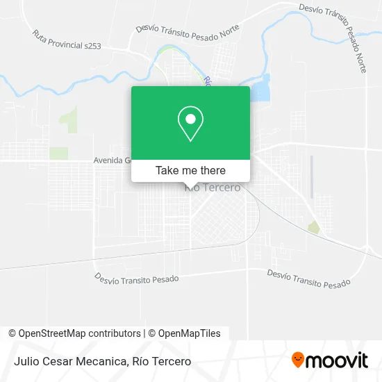 Julio Cesar Mecanica map