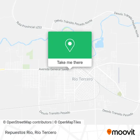 Repuestos Rio map