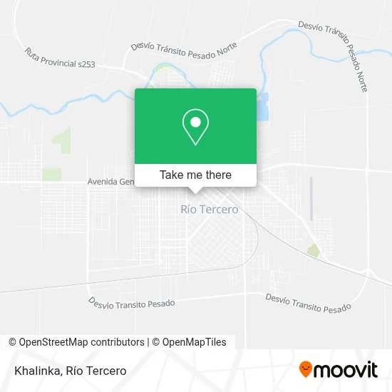 Khalinka map