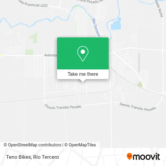 Teno Bikes map