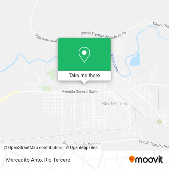 Mercadito Anto map