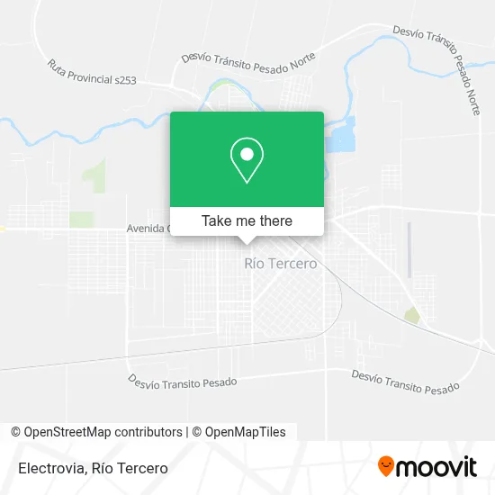 Electrovia map