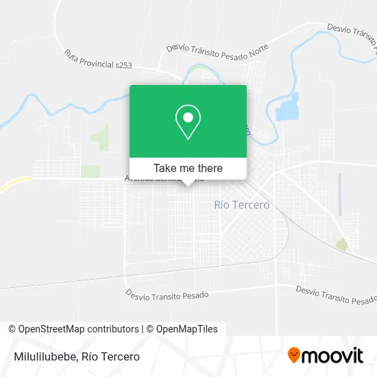 Milulilubebe map