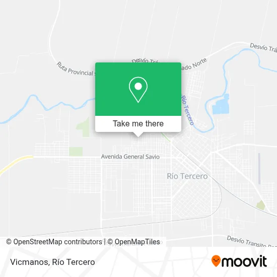 Vicmanos map
