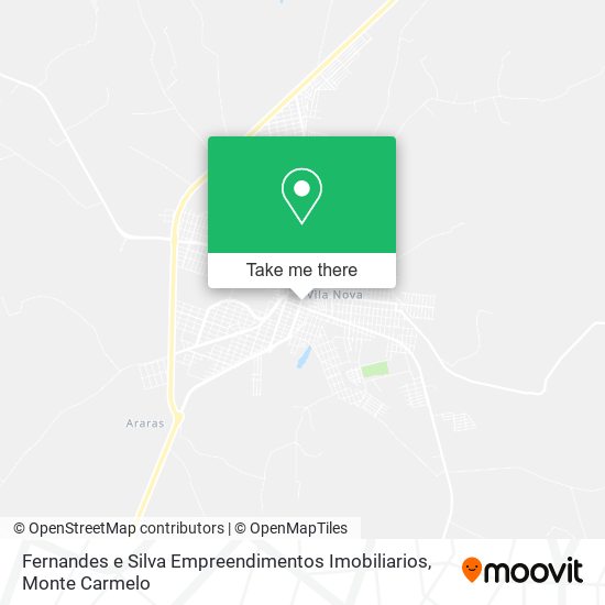 Mapa Fernandes e Silva Empreendimentos Imobiliarios