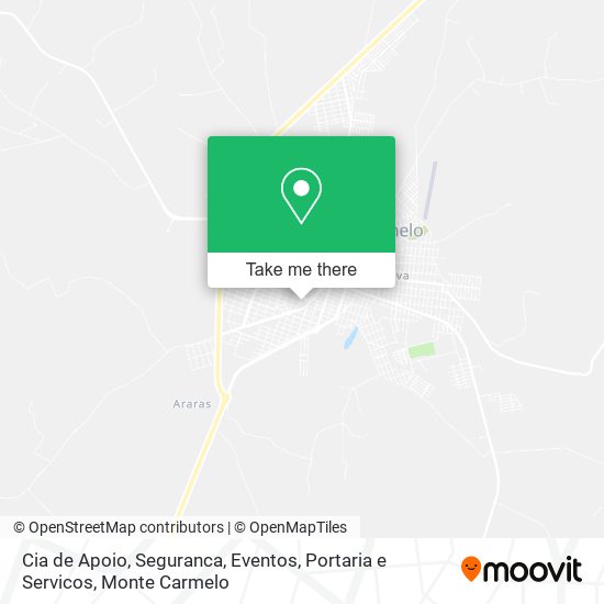 Cia de Apoio, Seguranca, Eventos, Portaria e Servicos map