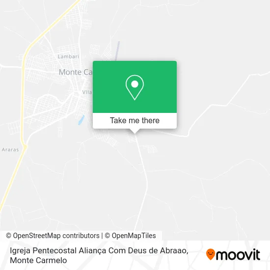 Igreja Pentecostal Aliança Com Deus de Abraao map