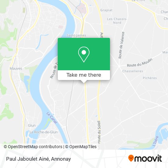 Paul Jaboulet Ainé map
