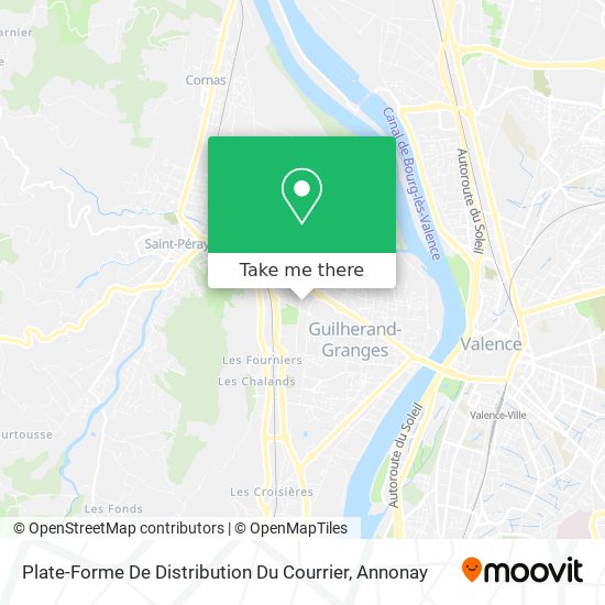 Plate-Forme De Distribution Du Courrier map