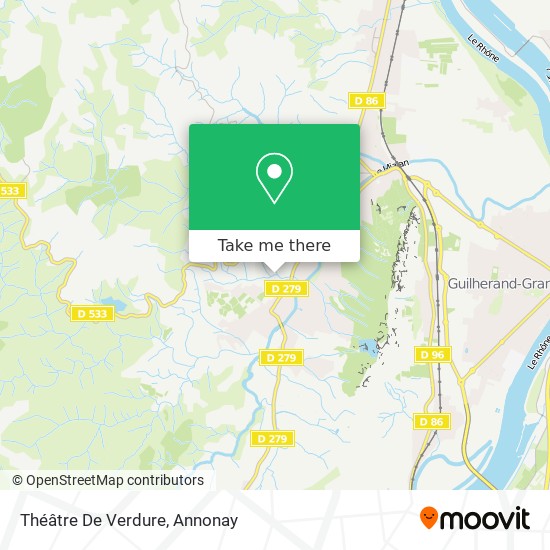 Mapa Théâtre De Verdure