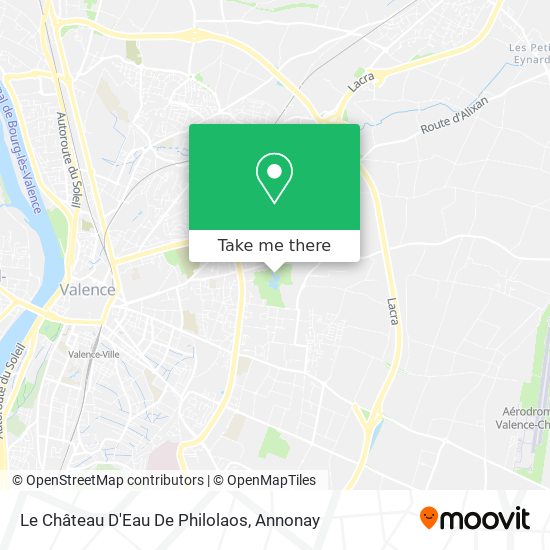Le Château D'Eau De Philolaos map