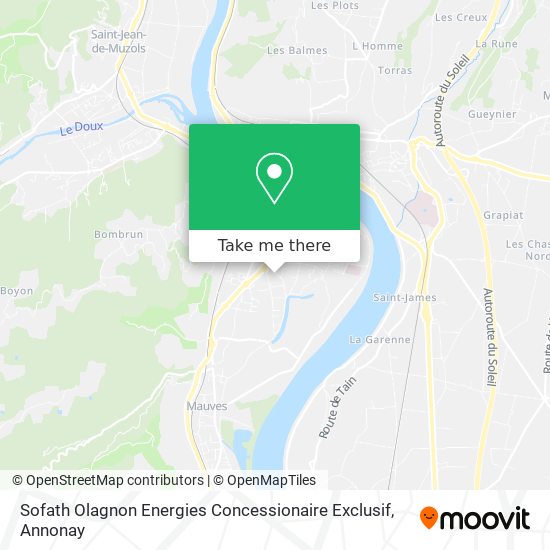 Sofath Olagnon Energies Concessionaire Exclusif map