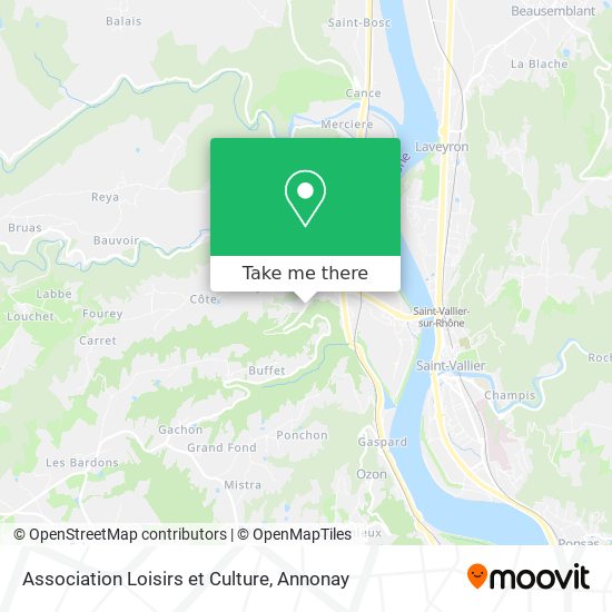 Association Loisirs et Culture map