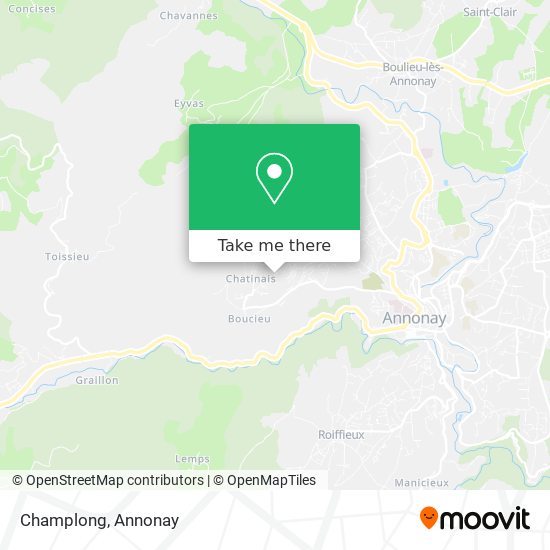 Mapa Champlong