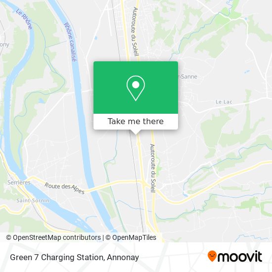 Green 7 Charging Station map