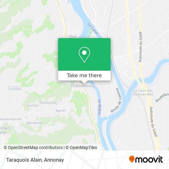 Taraquois Alain map