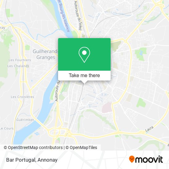 Bar Portugal map