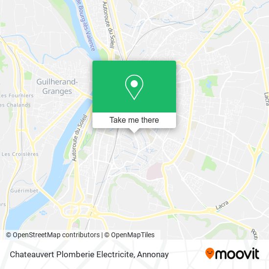 Mapa Chateauvert Plomberie Electricite