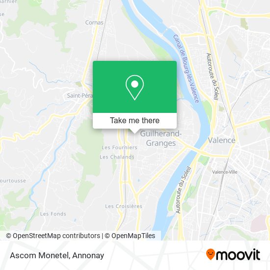 Ascom Monetel map