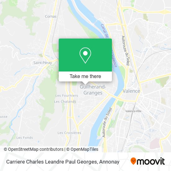 Carriere Charles Leandre Paul Georges map