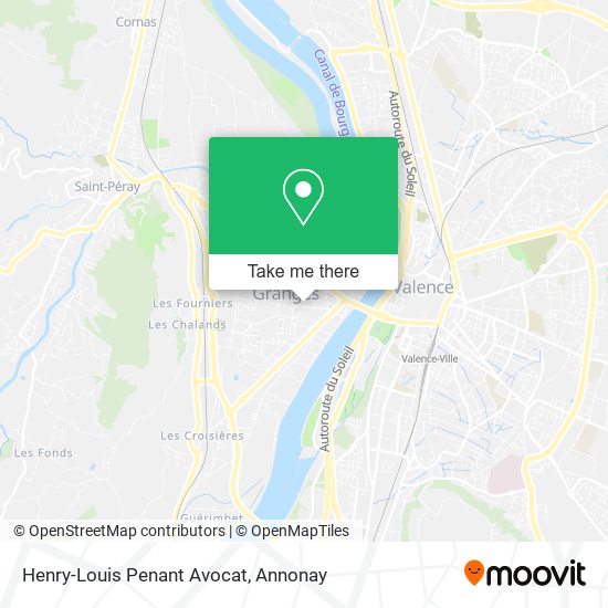 Henry-Louis Penant Avocat map