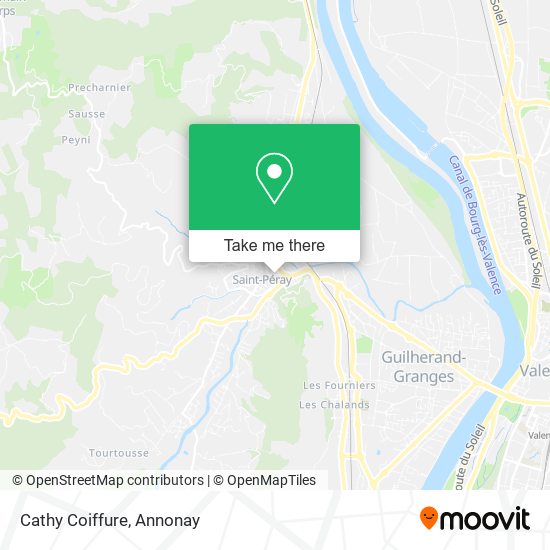 Cathy Coiffure map