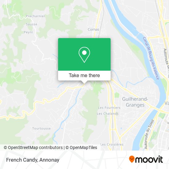 French Candy map