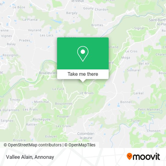 Vallee Alain map