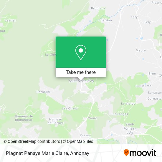 Plagnat Panaye Marie Claire map