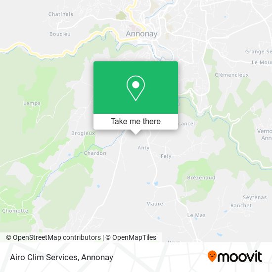 Airo Clim Services map