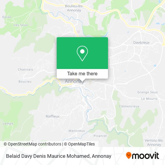 Belaid Davy Denis Maurice Mohamed map