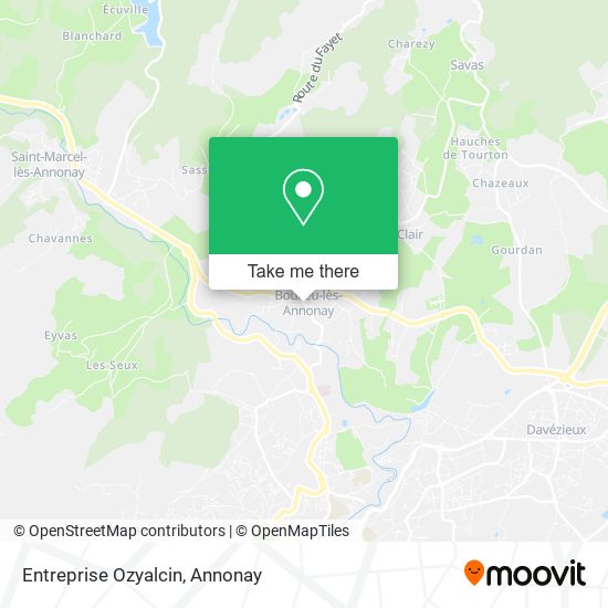 Mapa Entreprise Ozyalcin