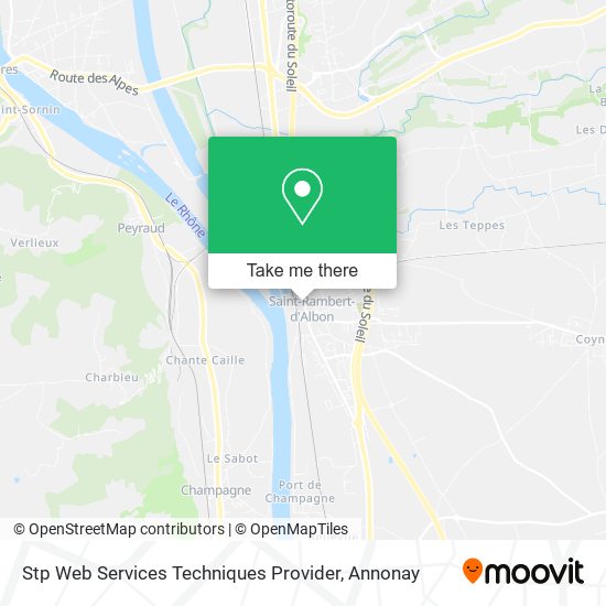 Stp Web Services Techniques Provider map