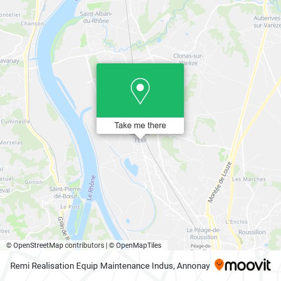 Remi Realisation Equip Maintenance Indus map