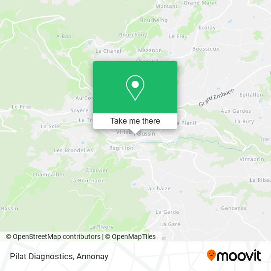 Pilat Diagnostics map