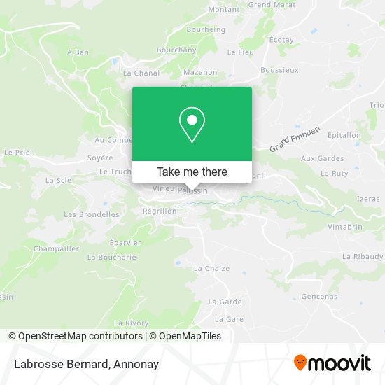 Labrosse Bernard map