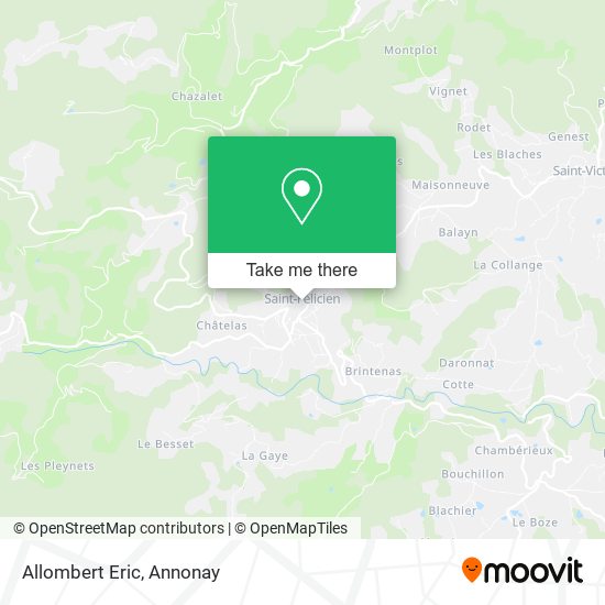 Allombert Eric map