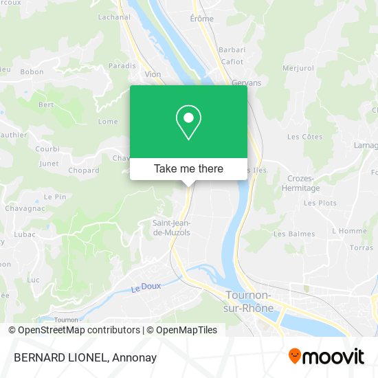 BERNARD LIONEL map