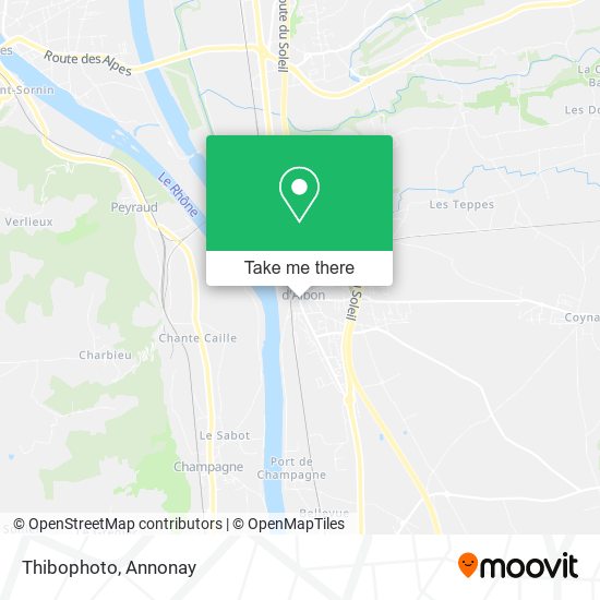 Thibophoto map