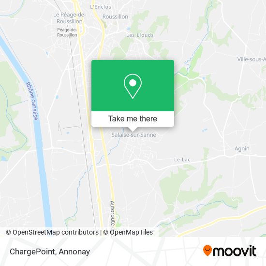 Mapa ChargePoint