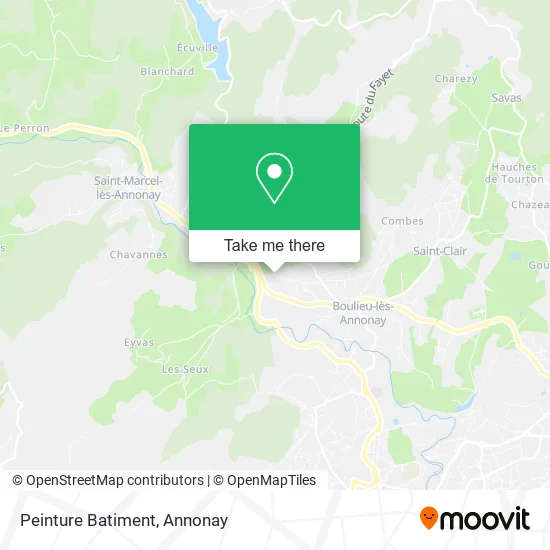 Peinture Batiment map