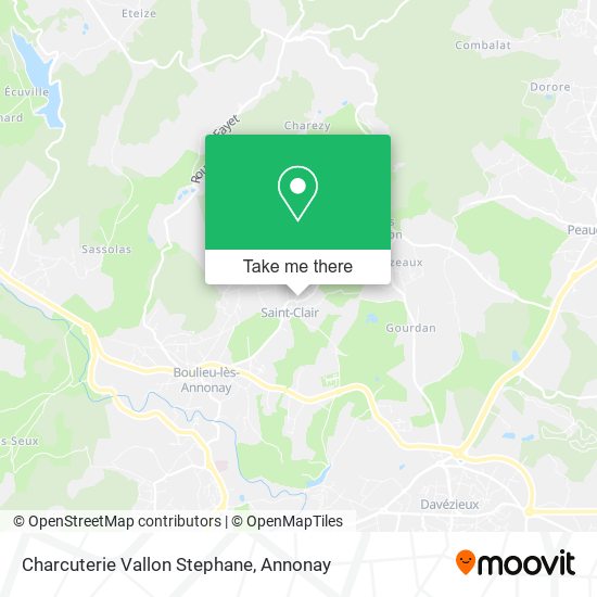 Mapa Charcuterie Vallon Stephane